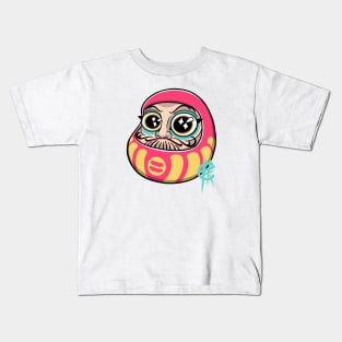 Cutie Pie Daruma Kids T-Shirt
